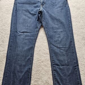Levi's Women's Straight Leg Jeans - Dark Blue